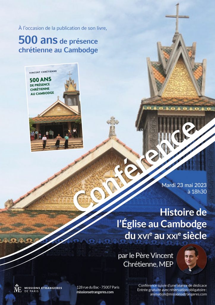 Affiche Conférence Vincent Chrétienne 23-05-2023