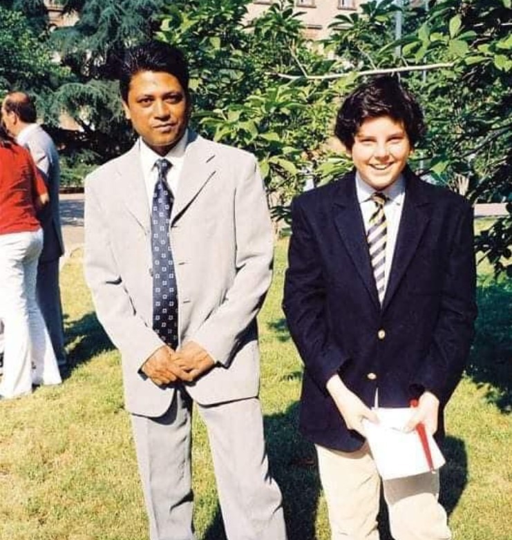 Rajesh Mohur et Carlo Acutis