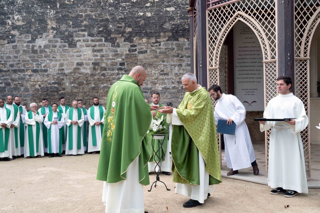 Envoi en mission du P. Mayeul Faure