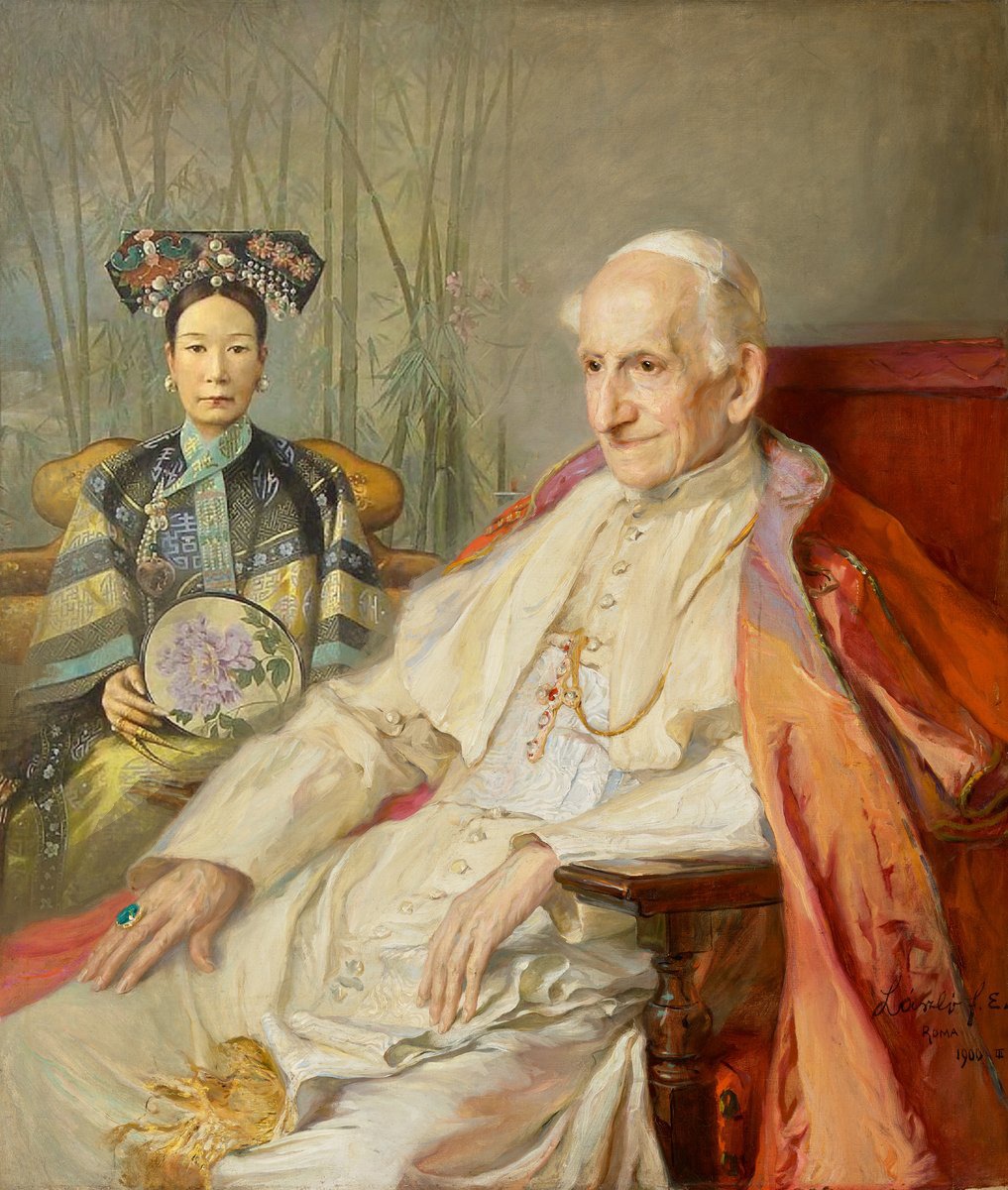 Portrait de Léon XIII par Philip de László (1900)-_Galerie nationale hongroise