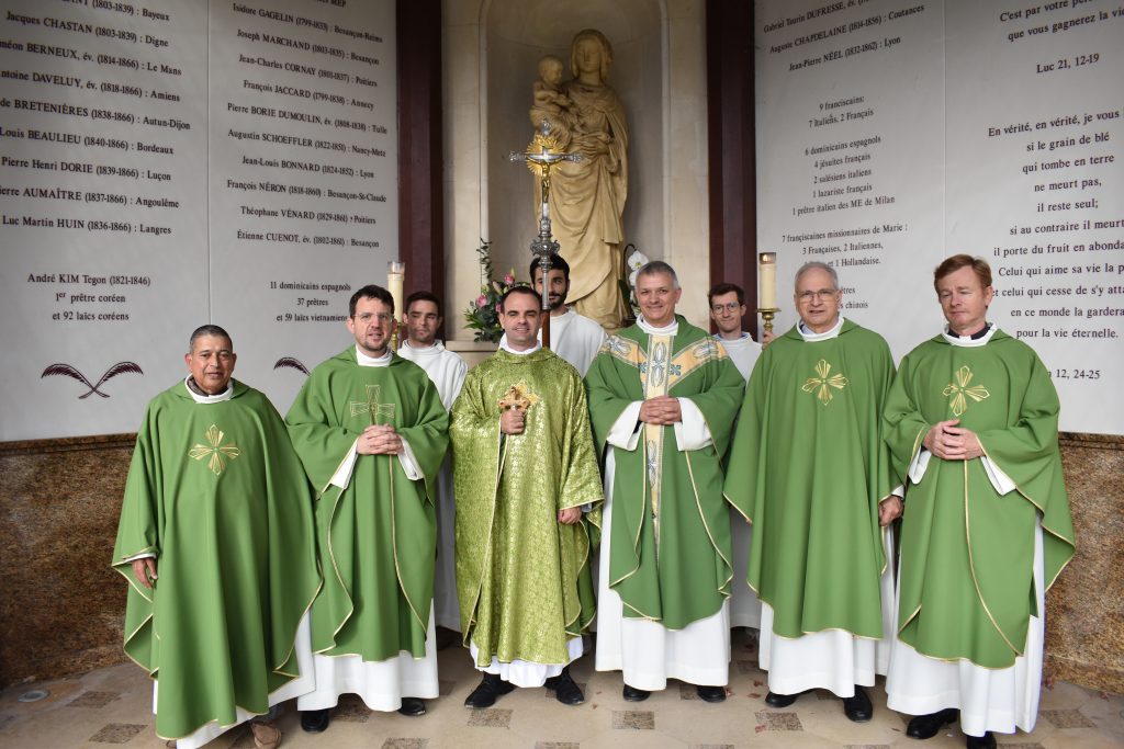 Messe d’envoi du P. Andrew Dernovsek