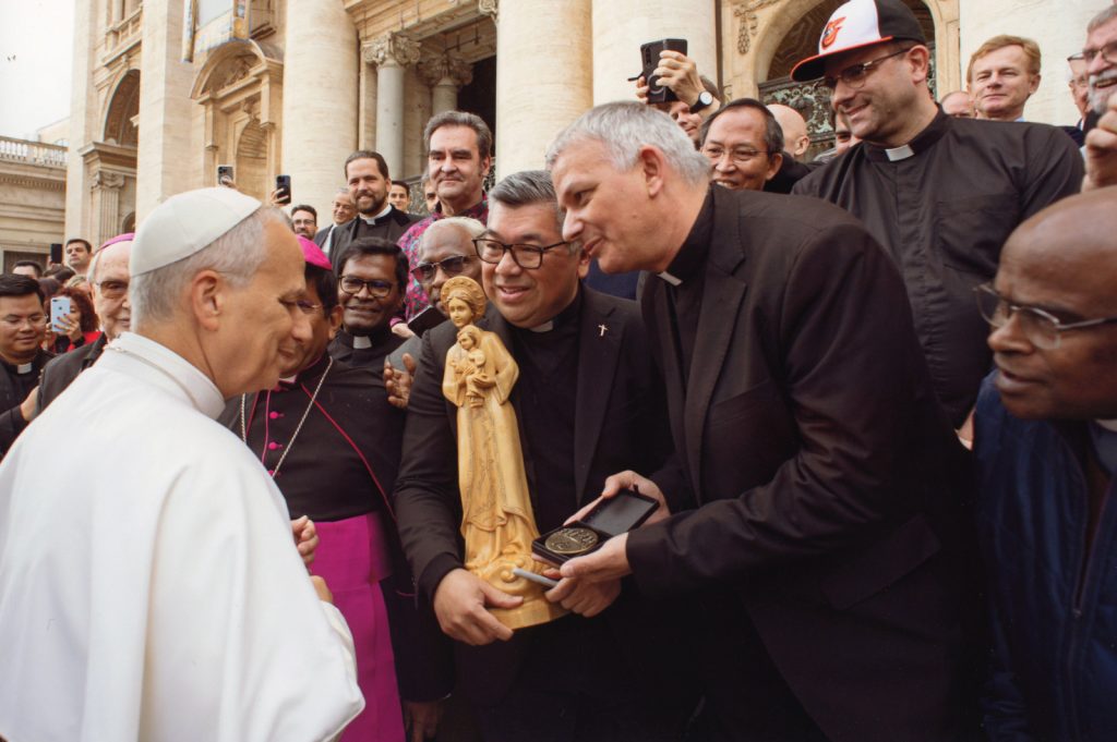 Les confrères MEP ont rencontré le pape Léon XiV à Rome, lors de leur pèlerinage du Jubilé.