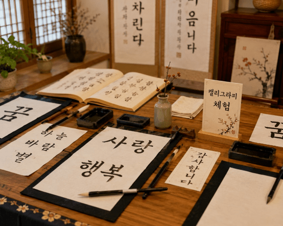 calligraphie coréenne